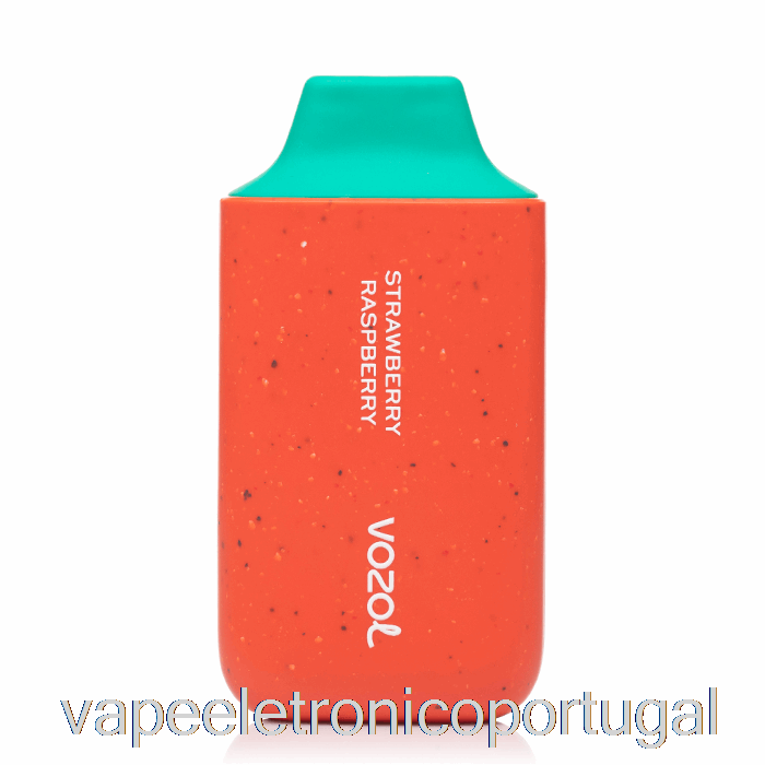 Vape Eletrônico Vozol Star 6000 Descartável Morango Framboesa